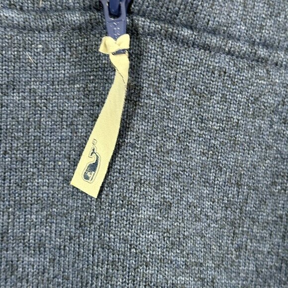 Vineyard Vines Shep Shirt Mens Small Blue 1/4 Zip Pullover Blue  Pink Logo - Picture 3 of 10